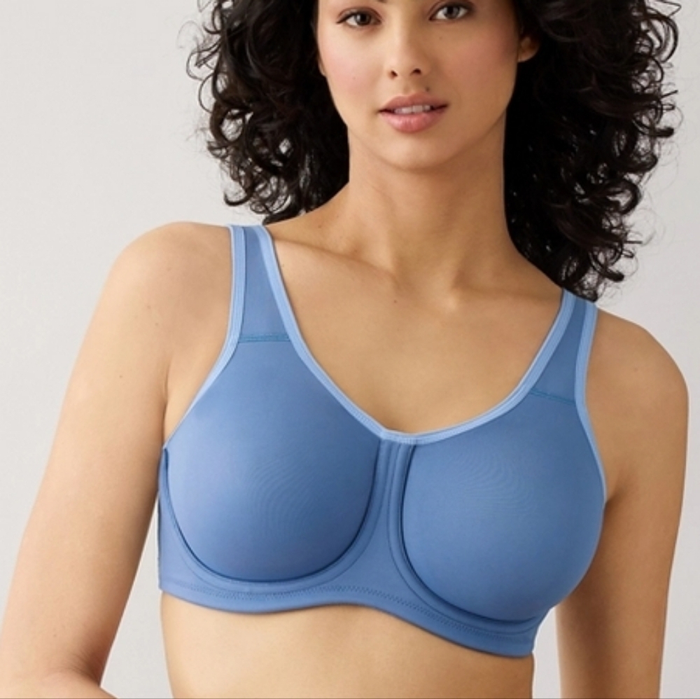 Wacoal Lindsey Sport Contour Underwire Blue Horizon Bra - 40DDD